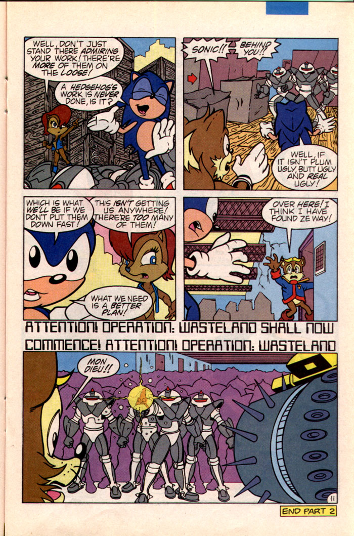 Sonic - Archie Adventure Series May 1995 Page 11